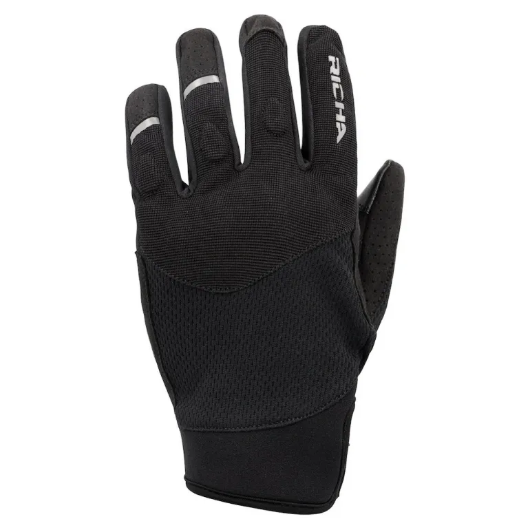 Rękawice miejskie damskie RICHA AIR JET LADY BLACK czarny