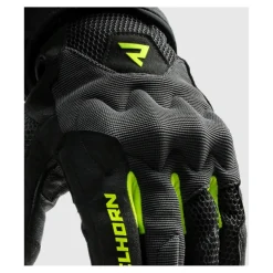 Rękawice miejskie REBELHORN CORE BLACK/GREY/FLUO YELLOW czarny szary żółty fluo