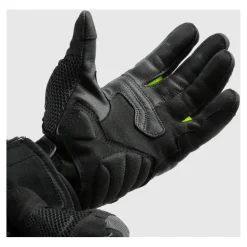 Rękawice miejskie REBELHORN CORE BLACK/GREY/FLUO YELLOW czarny szary żółty fluo