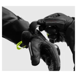 Rękawice miejskie REBELHORN DEFENDER BLACK/GREY/FLUO YELLOW czarny szary żółty fluo