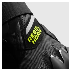 Rękawice miejskie REBELHORN DEFENDER BLACK/GREY/FLUO YELLOW czarny szary żółty fluo