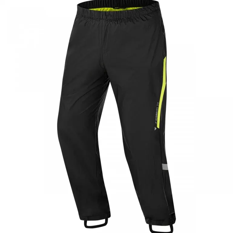 Spodnie przeciwdeszczowe SHIMA HYDRODRY 2.0 BLACK/FLUO czarny żółty fluo